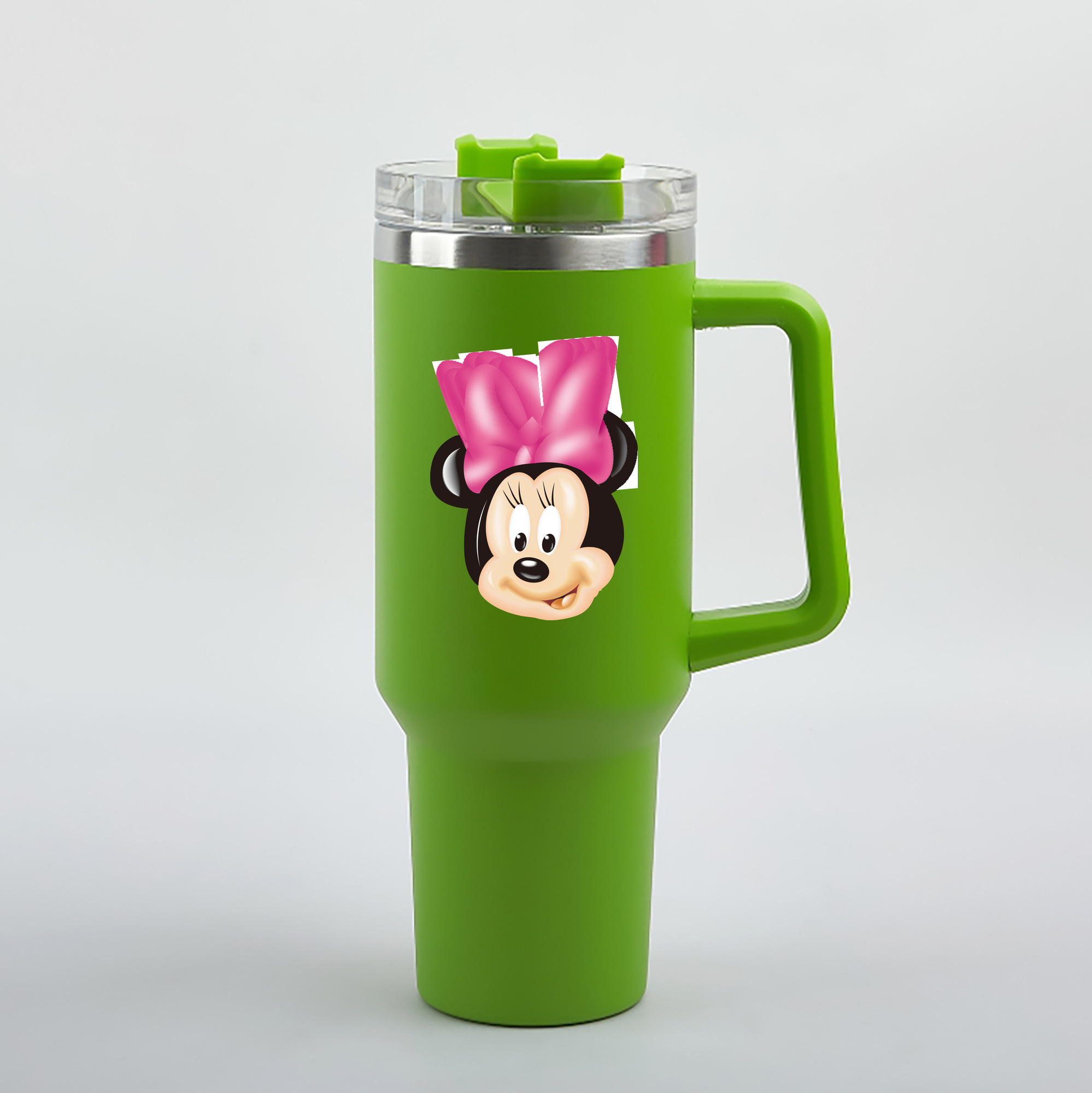 （画像用） ミッキーマウス Mickey Mouse 1200mL車用タンブラー（カラープリント）